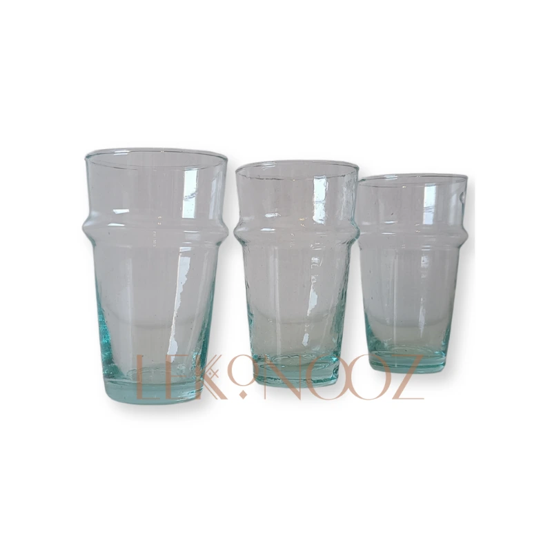 Handmade Moroccan beldi glass