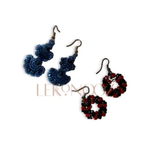 Handmade pearl earring