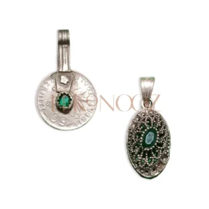 Berber vintage silver pendant