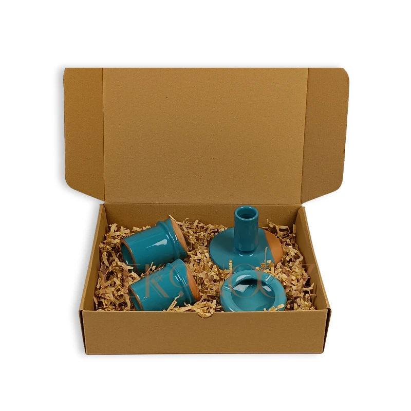 Moroccan Gift Box with Blue Chefchaouen theme