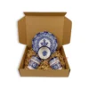 Artisanal Moroccan blue Safi Gift Box