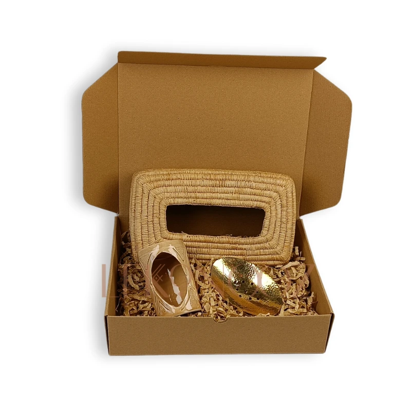 Handmade Moroccan Bathing Essentials Gift Box Pack 2 - Tissue Box Cover, Soap Holder, Candle Holder
