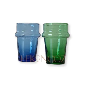 Colored Moroccan Tea Glasses