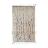 Moroccan Berber Beni M’Rirt rug