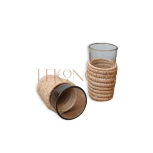 Boho chic drinkware - Moroccan-inspired tea glasses